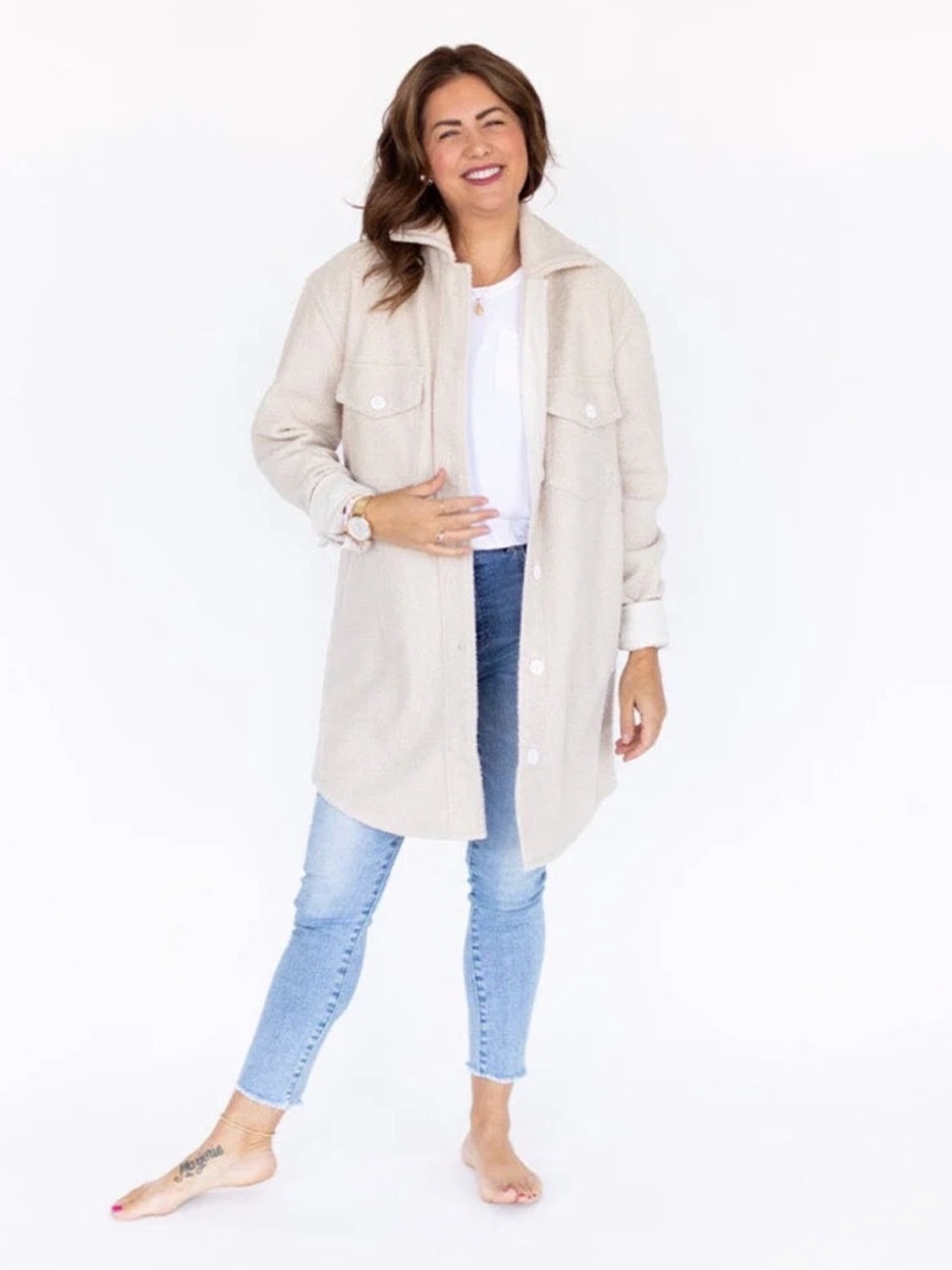 Jackson Rowe x Jillian Harris - The Scholar Shacket